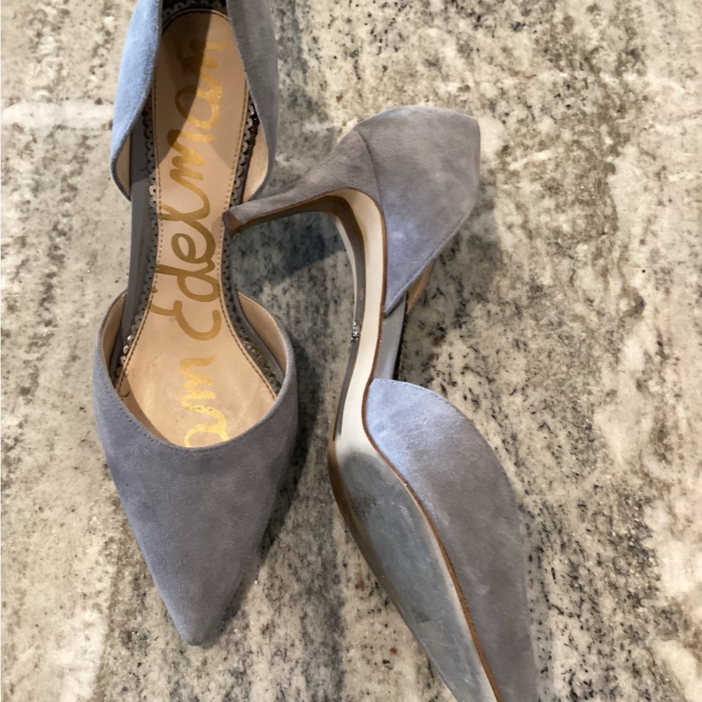 Sam Edelman gray suede shoes size 9